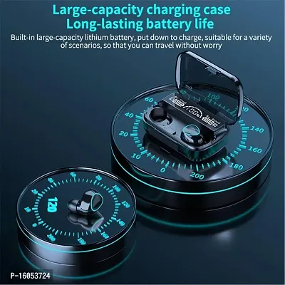 M10 Premium TWS Bluetooth 5.1 Noise Canceling Earbuds LED Display  Power Bank Bluetooth Headset