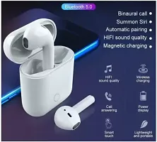 I12 Bluetooth Ear Buds Bluetooth Headset In Ear Earbuds With Mic Touch Sensor With And High Bass Level-thumb1