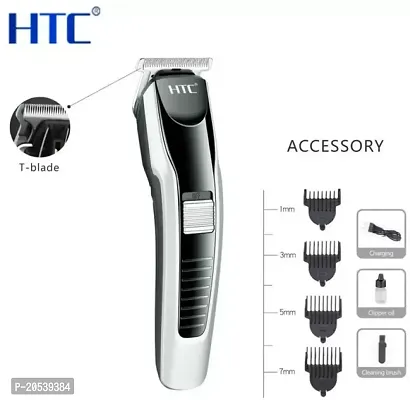 HTC AT-538 Rechargeable Hair and Beard Trimmer for Men-thumb2