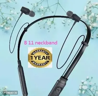 B11 Neckband Bluetooth headset Earbuds, All mobile Supported