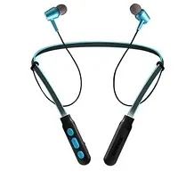 B11 Neckband Sports Bluetooth Headset  (Blue, In the Ear)-thumb1