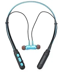 B11 Neckband Sports Bluetooth Headset  (Blue, In the Ear)-thumb2