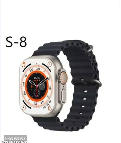 S8 Ultra Smartwatch with 2.05 HD Display, Bluetooth Calling with Dialpad, Multiple Sports Modes, Multiple Faces, Spo2 (Assorted colour as per availability)-thumb0