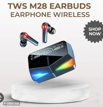 M28 Earbuds with ENC HD+ Calling, Deep Bass, Low Latency Gaming Mode (!) Bluetooth Headset-thumb3
