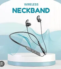 Bt Max Premium Bluetooth Neckband Wireless headphone and Earphone Headset B12 Bluetooth Headset-thumb2