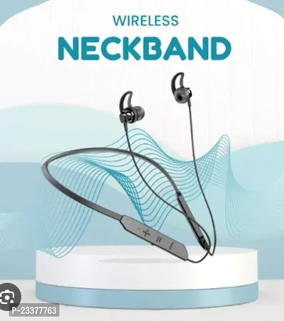 Bt Max Premium Bluetooth Neckband Wireless headphone and Earphone Headset B12 Bluetooth Headset-thumb3