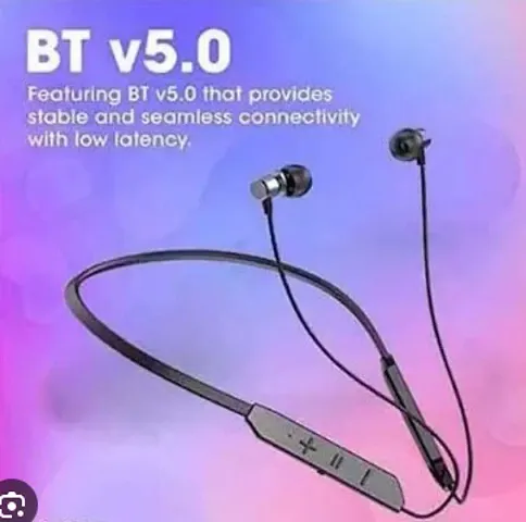 RKREO BT Max Bluetooth Wireless in Ear Earphones Behind The Neck Earphone with 30H Battery Life