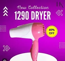 Professional Stylish Foldable Hair Dryer N1290 for UNISEX, 2 Speed Control F239 Hair Dryer  (1000 W, Multicolor)-thumb1