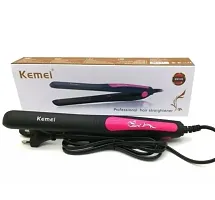 Kemei Km-328 Professional Hair Styling Iron Hair Straightener with 4 Temperature Control Mode Hair Care Tool-thumb1