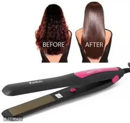 Kemei Km-328 Professional Hair Styling Iron Hair Straightener with 4 Temperature Control Mode Hair Care Tool-thumb3