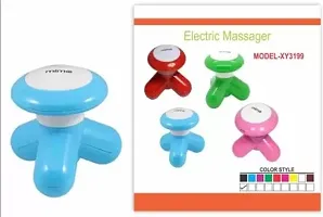 MiMO MASSAGER Mini Head and Body Massager, Portable Compact Full Body Vibration Electric Massager Battery Operated Massager for Pain Relief (Multicolour)1 PC-thumb1