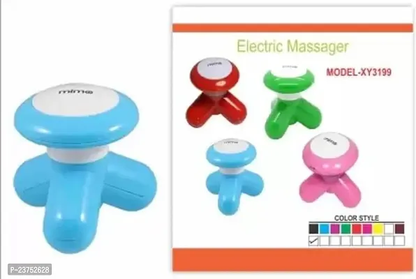 MiMO MASSAGER Mini Head and Body Massager, Portable Compact Full Body Vibration Electric Massager Battery Operated Massager for Pain Relief (Multicolour)1 PC-thumb2