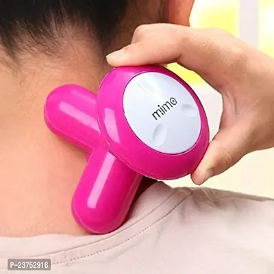 MiMO MASSAGER Mini Head and Body Massager, Portable Compact Full Body Vibration Electric Massager(MULTI COLOR  1 PC )