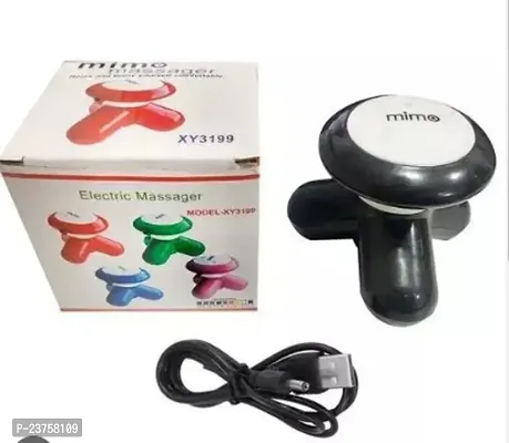 Mimo Mini Massager Powerful 2 in 1 Full Body Vibrator Battery  USB Power (  MULTICOLOR  1 PC )-thumb2