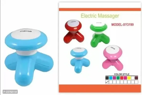 Mimo Mini Massager Powerful 2 in 1 Full Body Vibrator Battery  USB Power (  MULTICOLOR 1 PC )-thumb2