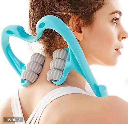 Manual Neck Massager 6-ball Pressing Neck Shoulder Muscle,