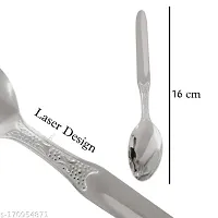 Stainless Steel Spoons Set of 12, Dinner Spoon-thumb1