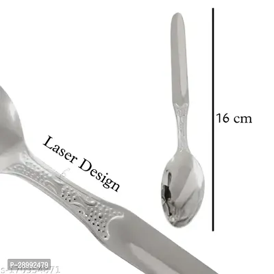 Stainless Steel Spoons Set of 12, Dinner Spoon-thumb2