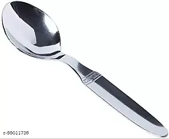 This spoons set contains 12 steel spoons,-thumb2