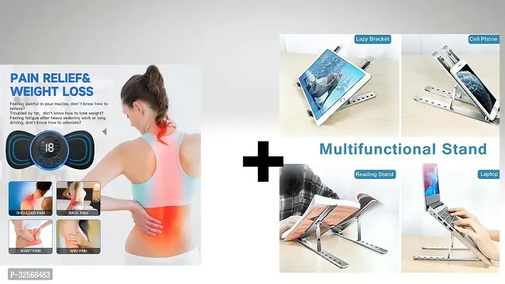 Modern Battery Operated Body Massager with Laptop Stand-thumb2