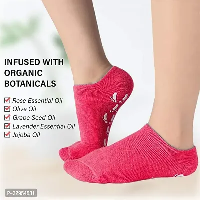 Moisturizing Gel Socks For Dry Feet And Ankles Pair of 1