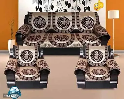 sofa cover set 5 seater with arm/hand cover  Jute sofa cover with arms 5 seater sofa cover cotton material