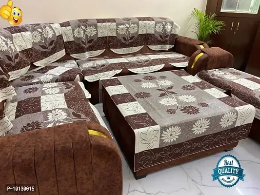 STANDARD SOFA COVER 16PCS+CTC/BRN/PT SOFA COVER WITH