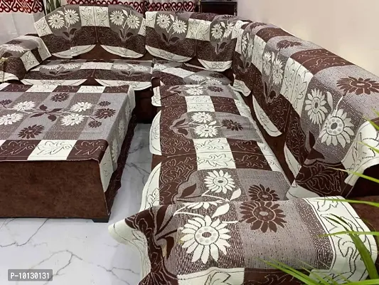 STANDARD SOFA COVER 16PCS+CTC/BRN/PT WITH CENTRAL TABLE COVER-thumb3