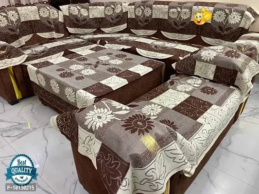 STANDARD SOFA COVER 20PCS+CTC/BRN/PT SOFA COVER WITH CENTRAL TABLE COVER-thumb4