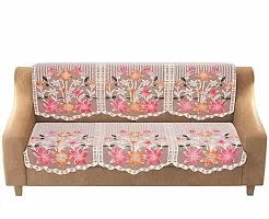 STANDARD SOFA COVER 10PCS+CTC/JHARI/SOFA AND FREE TABLE COVER-thumb1