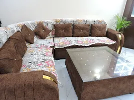 STANDARD SOFA COVER 14PCS JHARI SOFA-thumb1