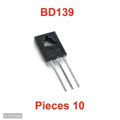 BD139 NPN Bipolar Medium Power Transistor 80V 1.5A TO-126_Pack of 10-thumb0