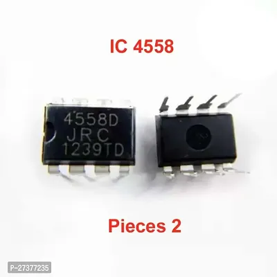 IC 4558 Dual High Gain Operation Amplifier OPAMP IC Automotive Pieces 2