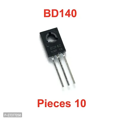 BD140 NPN Bipolar Medium Power Transistor 80V 1.5A TO-126_Pack of 10 NPN Transistor