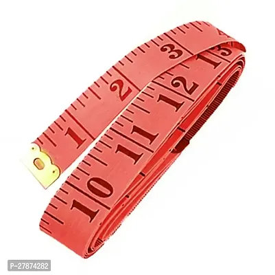 1 Piece Red Colored Heavy Duty Inch Tape | Inchi Tape | Tailor Tape | Measuring Tape