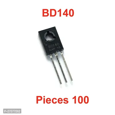 BD140 NPN Bipolar Medium Power Transistor 80V 1.5A TO-126_Pack of 100 NPN Transistor