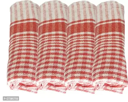 Cotton Printed Kitchen Roti Cover/Chapati Covers/Roti Rumal/Rumals to Keep Roti/Chapati Fresh | Cloth Napkin | Chapatis Kapda for Home and Kitchen | RED (Pack of 4 RED Roti Kapda) Model 16x16REDPc5_1-thumb0