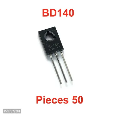 BD140 NPN Bipolar Medium Power Transistor 80V 1.5A TO-126_Pack of 50 NPN Transistor