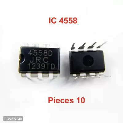 IC 4558 Dual High Gain Operation Amplifier OPAMP IC Automotive Pieces 10
