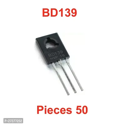 BD139 NPN Bipolar Medium Power Transistor 80V 1.5A TO-126_Pack of 50