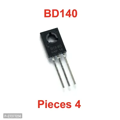 BD140 NPN Bipolar Medium Power Transistor 80V 1.5A TO-126_Pack of 4 NPN Transistor