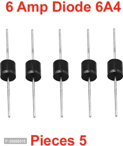 ELPH 6A4 6 Ampere 1000 Volts Rectifier Diode pieces 5 Electronic Components Electronic Hobby Kit ()-thumb0