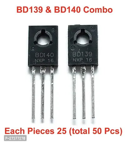 BD139 and BD140 Transistor NPN Transistor Each Piece 25 (Total Number of Transistors 50)