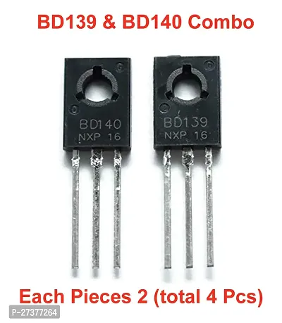 BD139 and BD140 Transistor NPN Transistor Each Piece 2 (Total Number of Transistors 4)