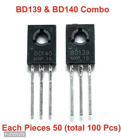 BD139 and BD140 Transistor NPN Transistor Each Piece 50 (Total Number of Transistors 100)-thumb0