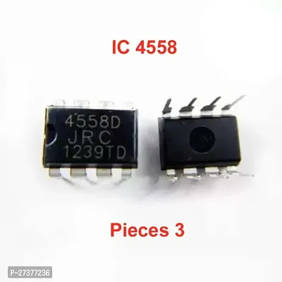 IC 4558 Dual High Gain Operation Amplifier OPAMP IC Automotive Pieces 3