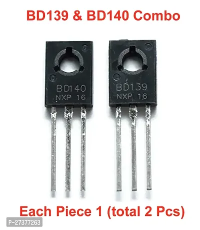 BD139 and BD140 Transistor NPN Transistor Each Piece 1 (Total Number of Transistors 2)