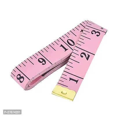 1 Piece Pink Colored Heavy Duty Inch Tape | Inchi Tape | Tailor Tape | Measuring Tape