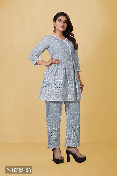 New Grey Kurta Pair-thumb3