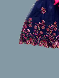 Latest Beautiful Silk Lehenga Choli for Girls-thumb4